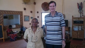 Minister of Agriculture of Guinea and Peter McAlpine
